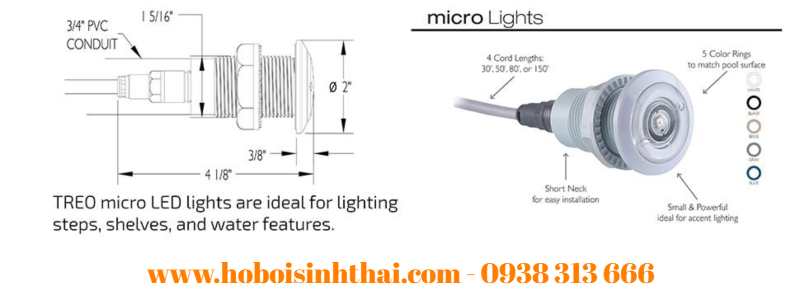 ĐÈN LED HỒ BƠI S.R. SMITH MICRO TREO, ĐÈN LED HỒ BƠI DƯỚI NƯỚC IP65, ĐÈN LED HỒ BƠI IP65 10W RGB, ĐÈN LED HỒ BƠI PAR56 RGB 35W, ĐÈN LED HỒ BƠI SPLASH LXG